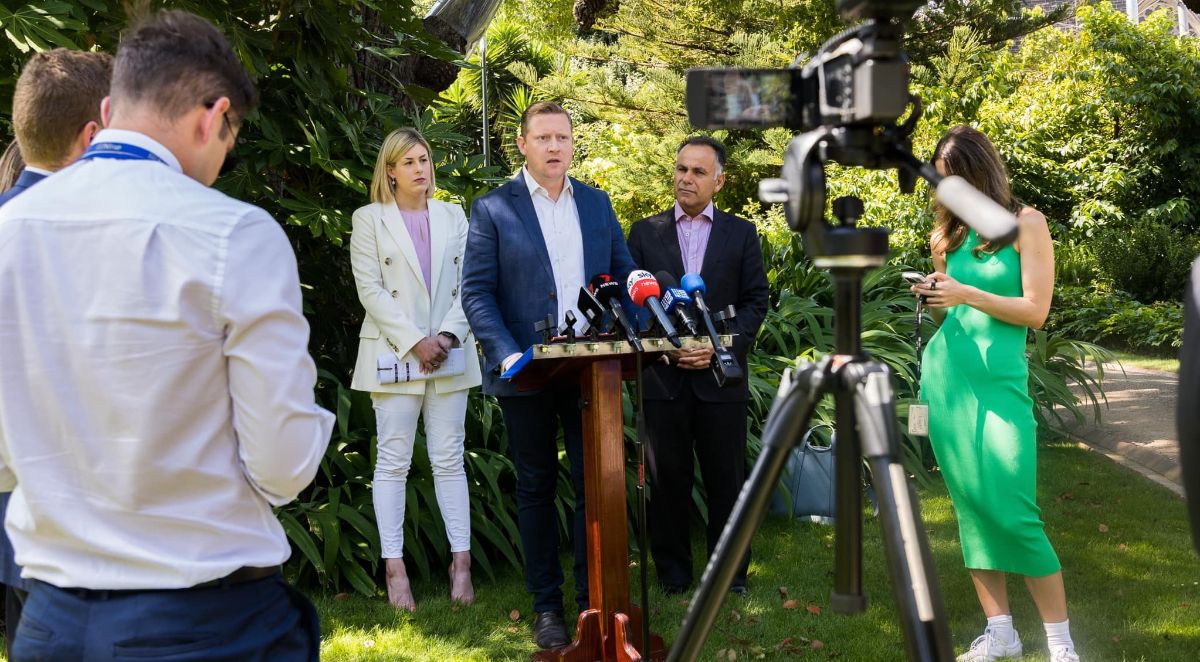 Brad Rowswell Press Conference - Parliamentary Budget Office Report