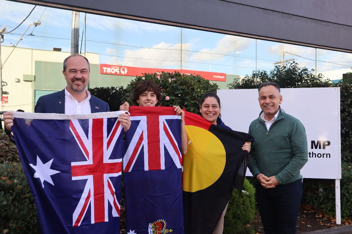 Request a Flag - Brad Rowswell - Member for Sandringham